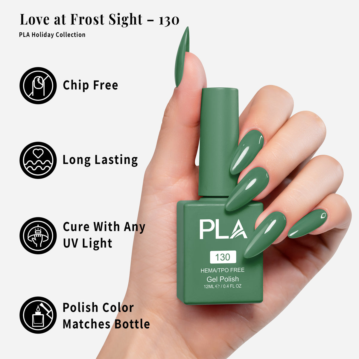 PLA | GEL POLISH | LOVE AT FROST SIGHT - 130