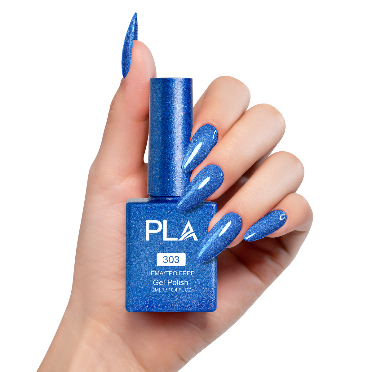 PLA | GEL POLISH | SAPPHIRE SPARKLE - 303