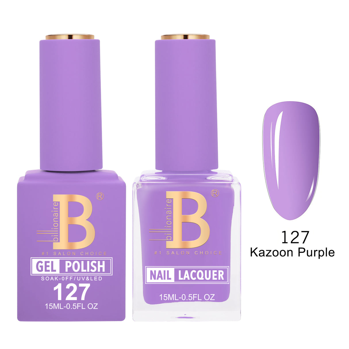BILLIONAIRE | GEL & LACQUER | IMPERIAL 127 - KAZOON PURPLE