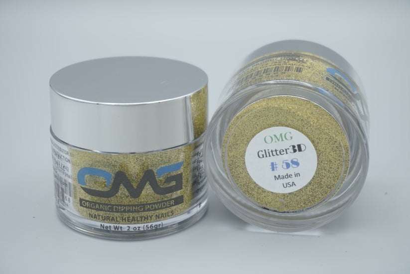 NAIL LOOSE 3D GLITTER JAR - #058