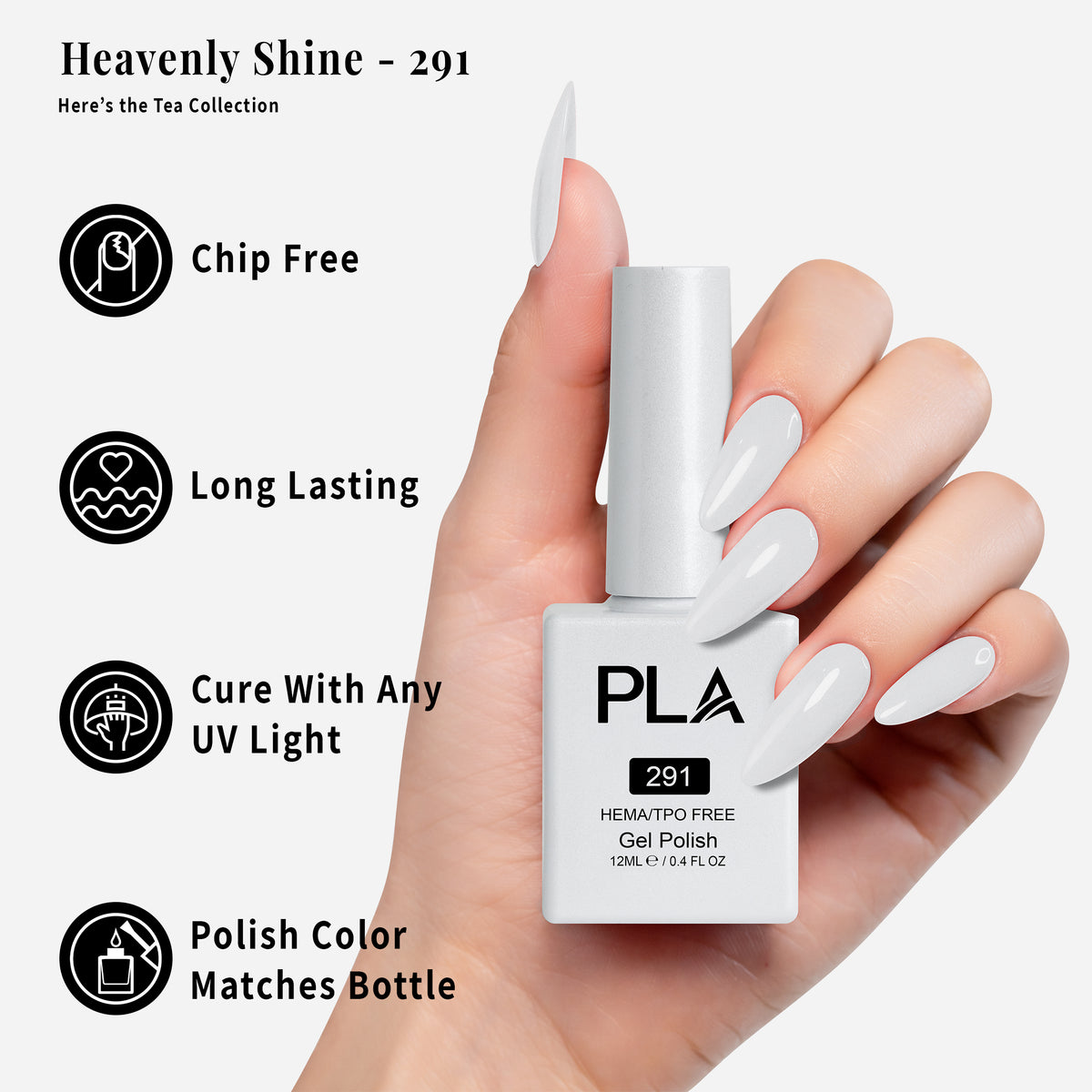 PLA | GEL POLISH | HEAVENLY SHINE - 291