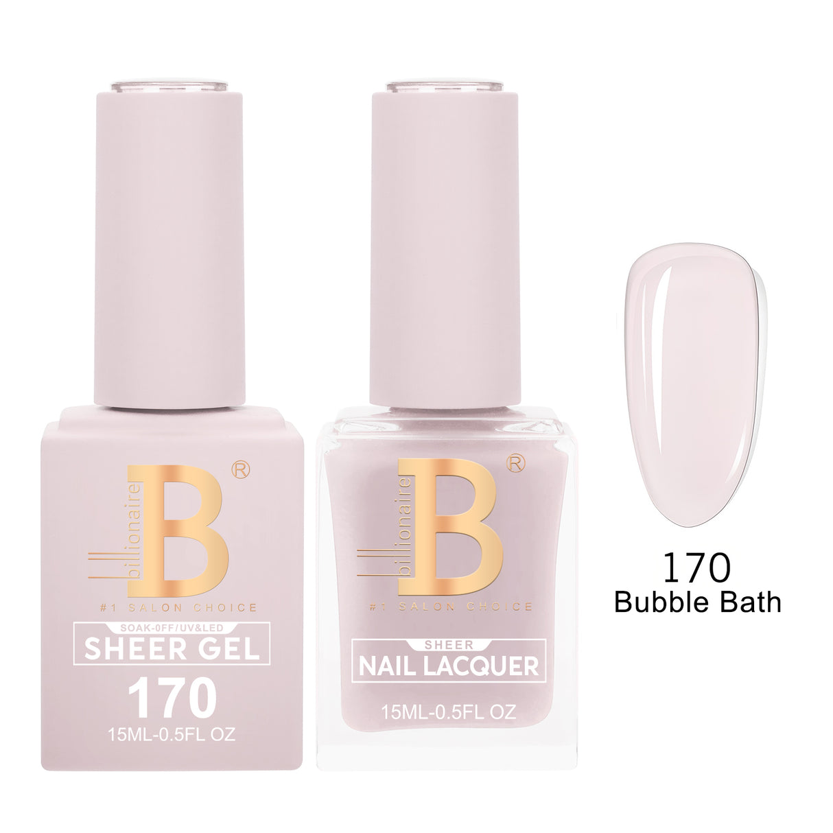 BILLIONAIRE | GEL & LACQUER | IMPERIAL 170 - BUBBLE BATH