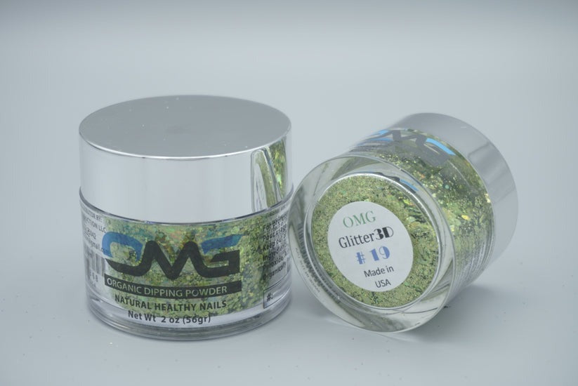 NAIL LOOSE 3D GLITTER JAR - #019