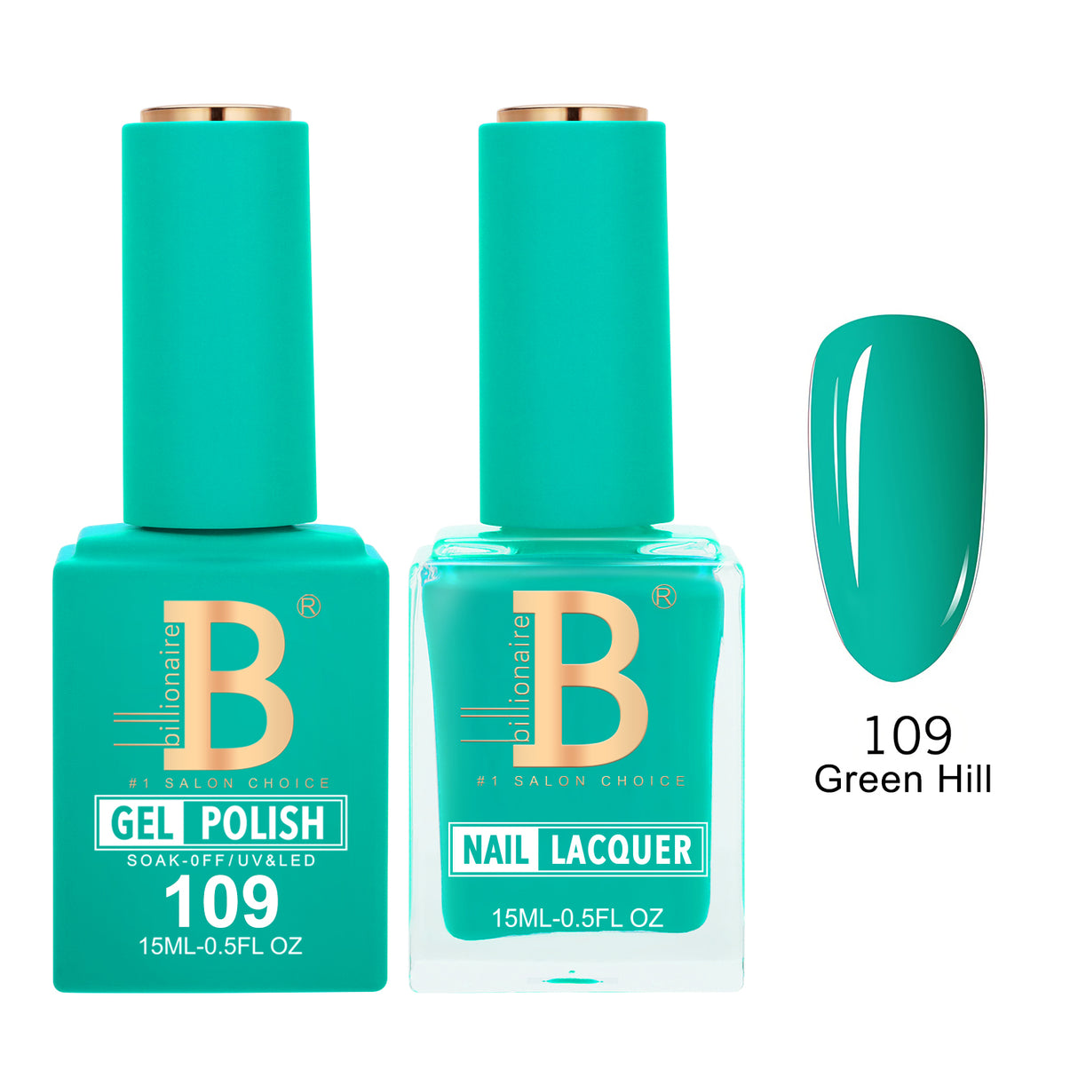 BILLIONAIRE | GEL & LACQUER | IMPERIAL 109 - GREEN HILL