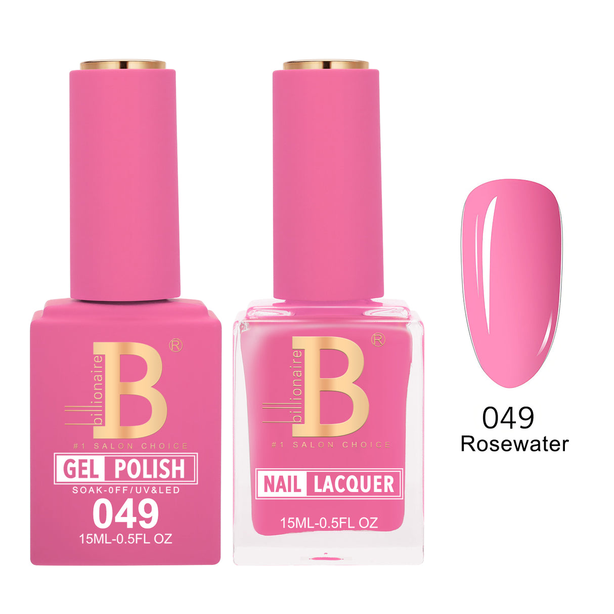 BILLIONAIRE | GEL & LACQUER | IMPERIAL 049 - ROSEWATER