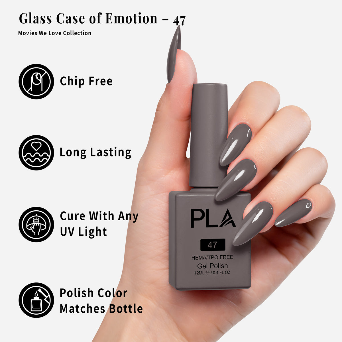 PLA | GEL POLISH | GLASS CASE OF EMOTION - 47