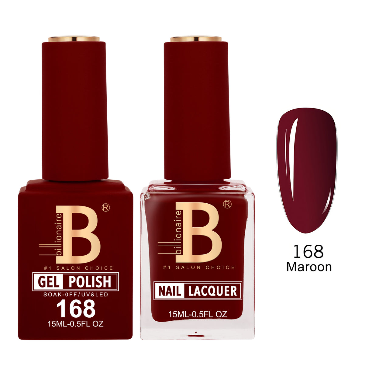 BILLIONAIRE | GEL & LACQUER | IMPERIAL 168 - MAROON