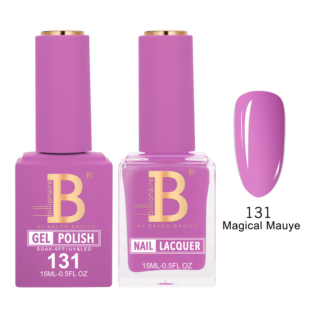 BILLIONAIRE | GEL & LACQUER | IMPERIAL 131 - MAGICAL MAUYE