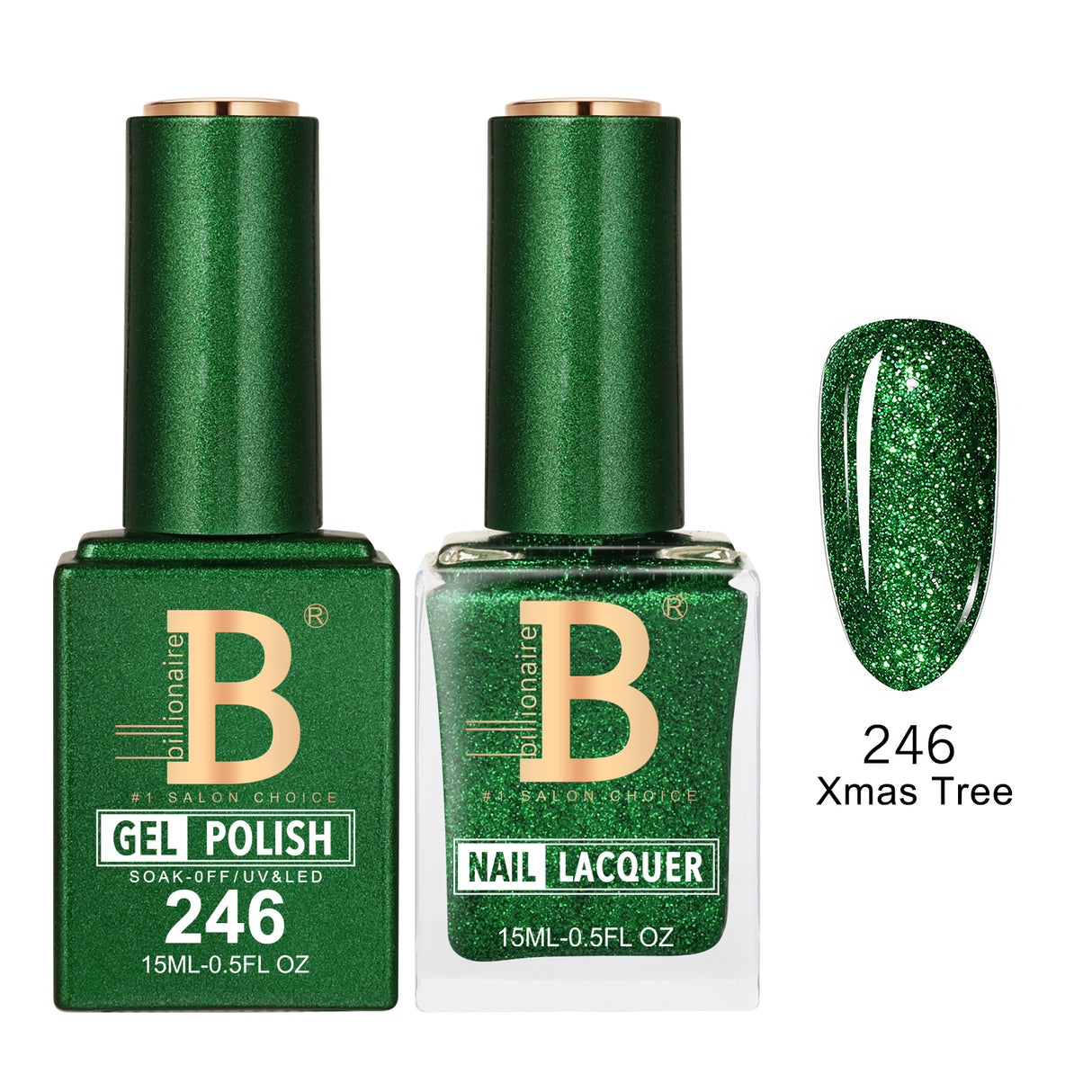 BILLIONAIRE | GEL & LACQUER | IMPERIAL 246 - XMAS TREE