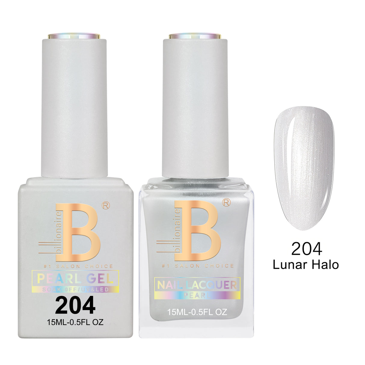 BILLIONAIRE | GEL & LACQUER | IMPERIAL 204 - LUNAR HALO