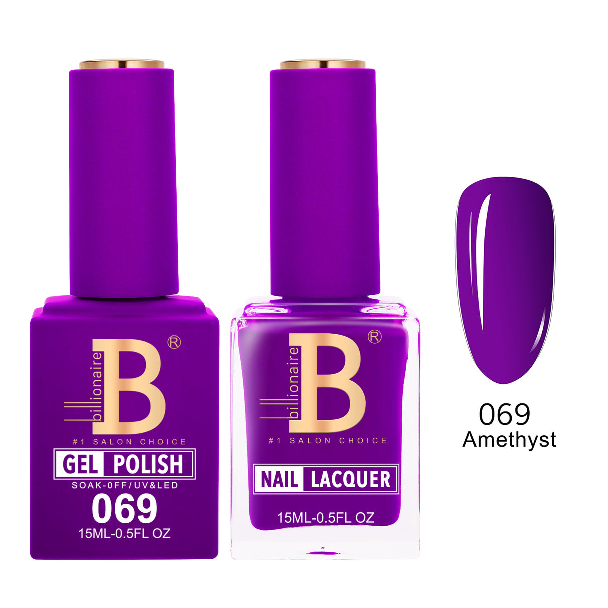 BILLIONAIRE | GEL & LACQUER | IMPERIAL 069 - AMETHYST