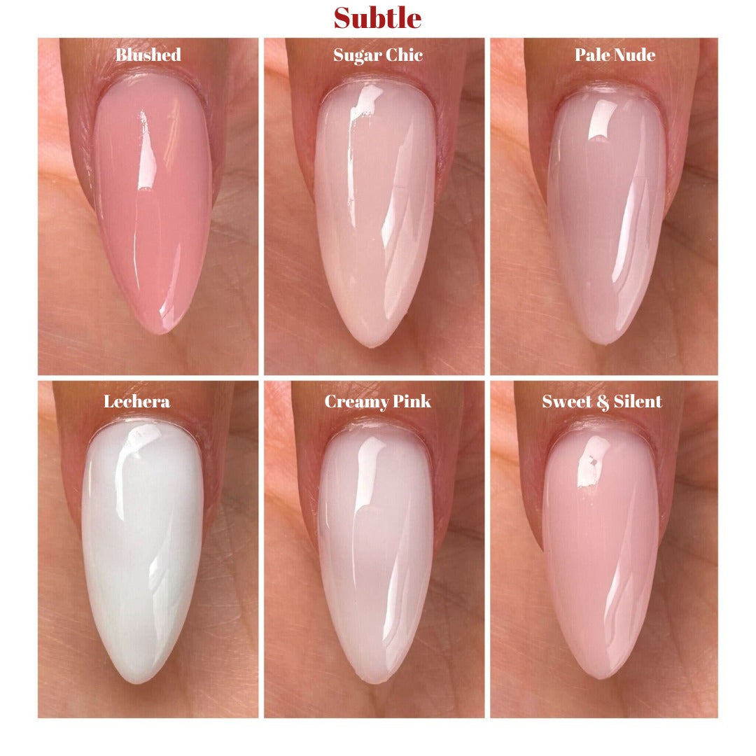 NOT POLISH - THICKIE GEL RUBBER BASE - TG16 BLUSHED - 0.5 OZ