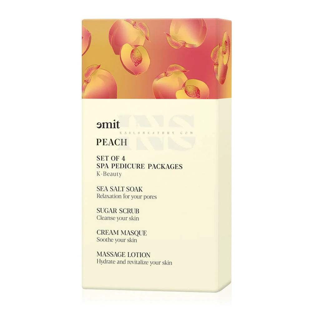 EMIT 4 Step Pedicure Packages - PEACH