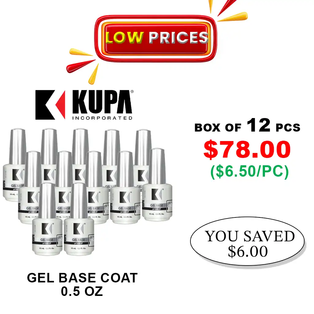 KUPA | SOAK OFF GEL BASE COAT