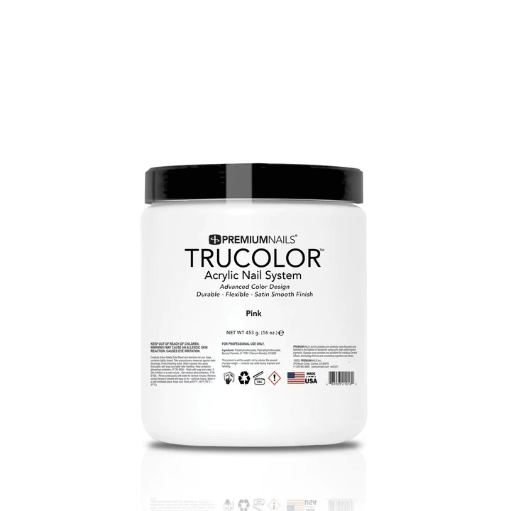 TRUCOLOR | ACRYLIC POWDER - PINK (16 OZ)