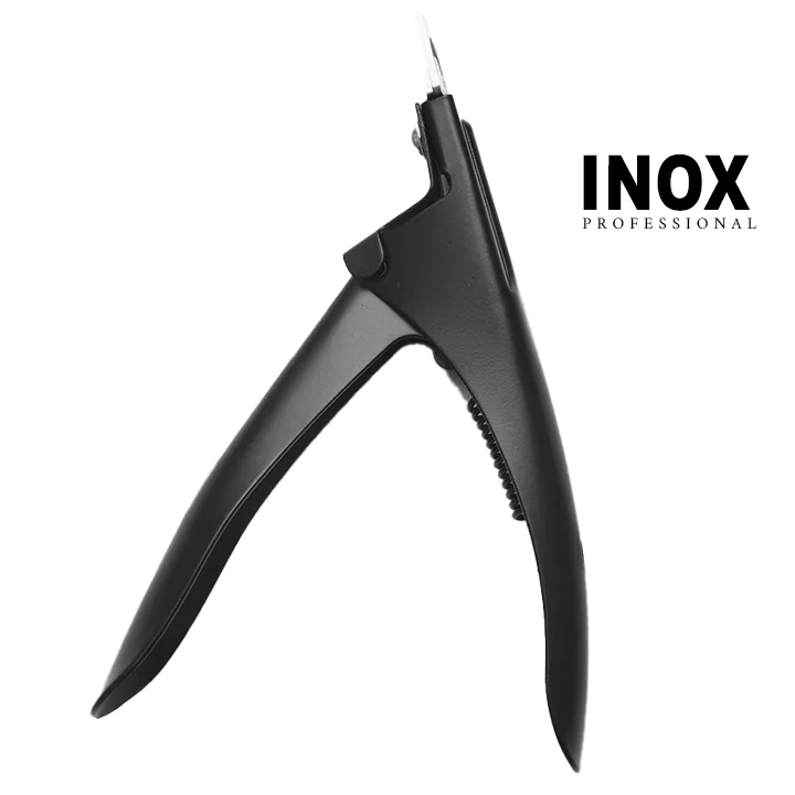INOX - ACRYLIC NAIL TIP CUTTER - BLACK