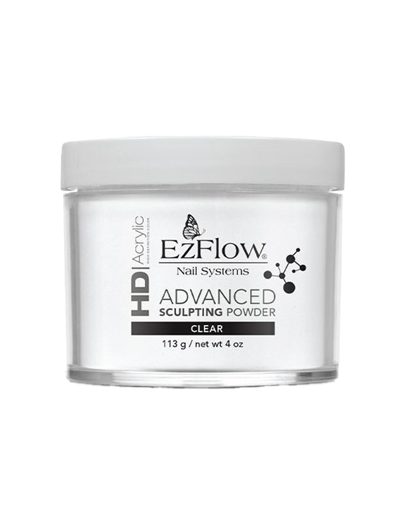 EZFLOW | HD ACRYLIC POWDER - CLEAR (4 OZ)