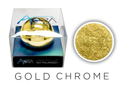 A-ORA CHROME | METALIC HOLOGRAM GOLD - 1G