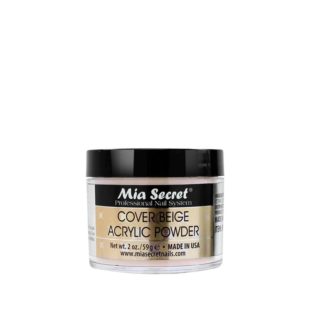 MIA SECRET | COVER BEIGE ACRYLIC  POWDER (2 OZ)