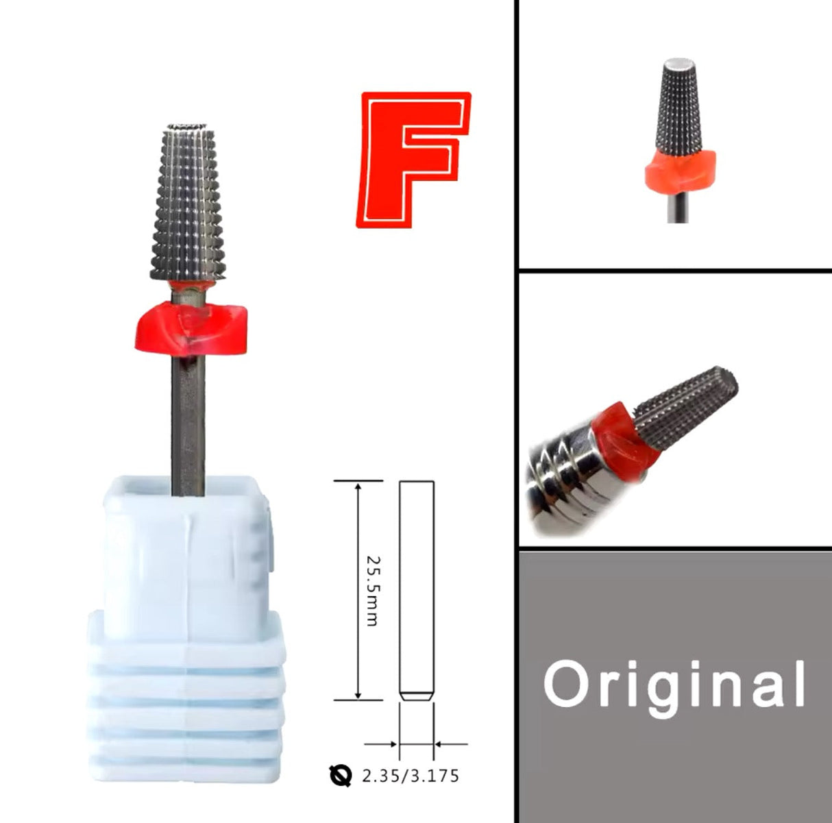 NAIL DRILL BIT | MINI 5 IN 1 DRILL BIT