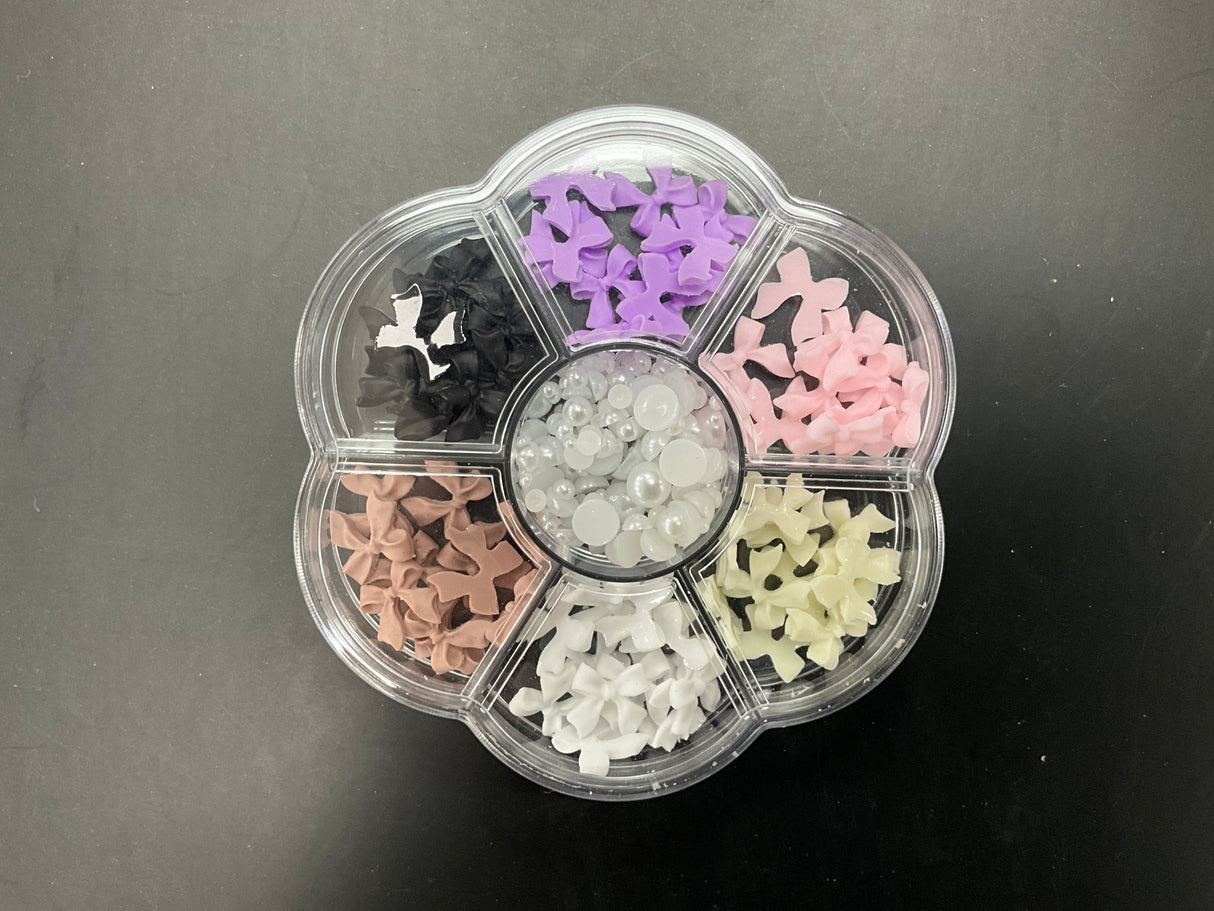 BOW MIX 6 COLOR WITH PEARL