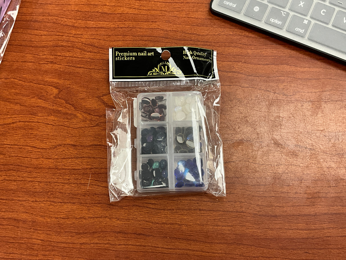 CATEYE RHINESTONE - 6 GRID