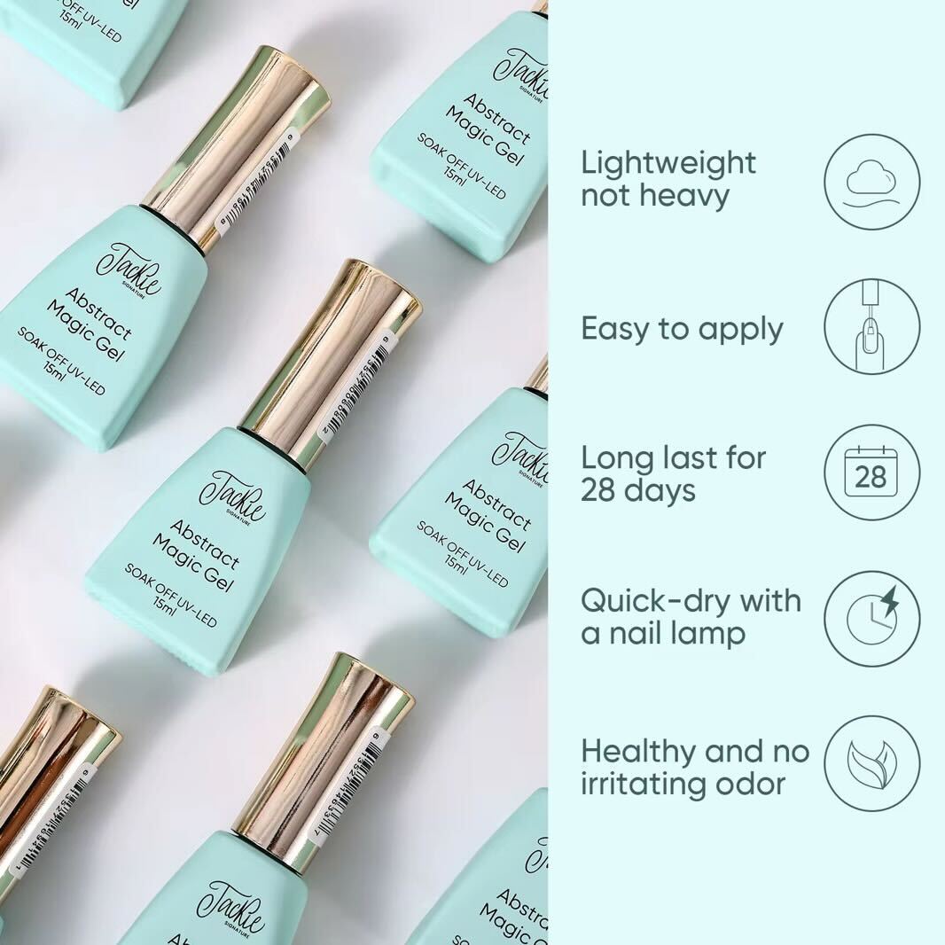 JACKIE SIGNATURE | ABSTRACT MAGIC GEL - 24 COLORS COLLECTION