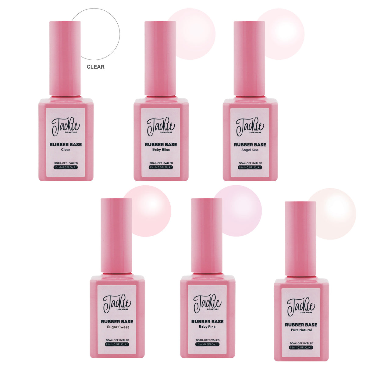JACKIE SIGNATURE | RUBBER BASE ANGEL KISS COLLECTION