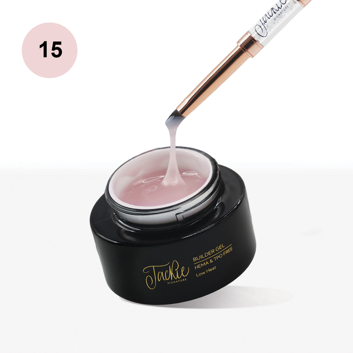 fema tpo free builder gel nail enhancement nude pink