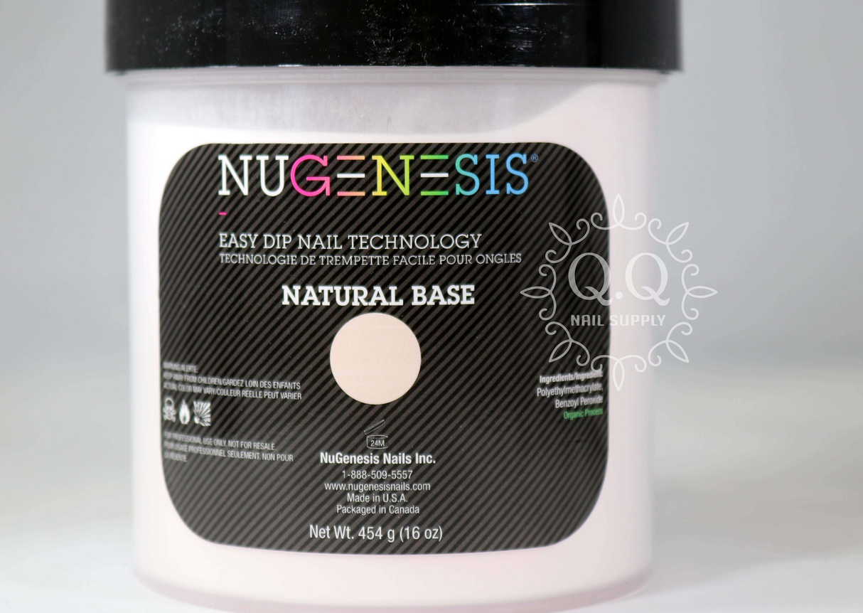 NUGENESIS | DIPPING POWDER - NATURAL BASE (16oz)