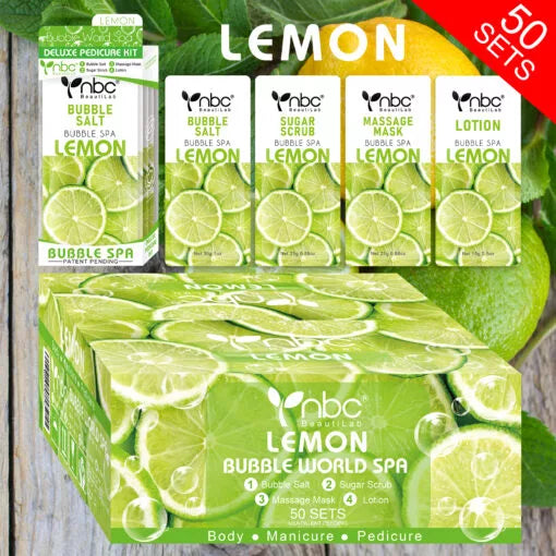 NBC 4 Step BUBBLE SPA - LEMON