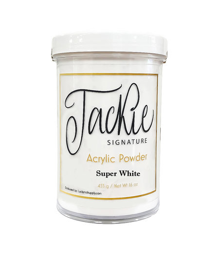 JACKIE SIGNATURE | ACRYLIC POWDER - SUPER WHITE (16 OZ)