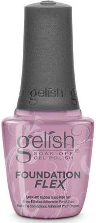 GELISH - SOAK OFF RUBBER BASE  | FLEX FOUNDATION - LIGHT PINK