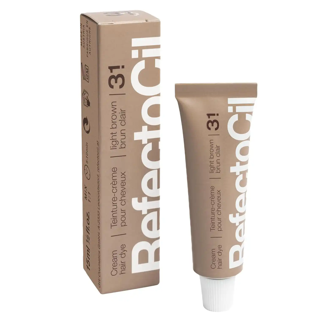REFECTOCIL | CREAM HAIR DYE - LIGHT BROWN #3.1