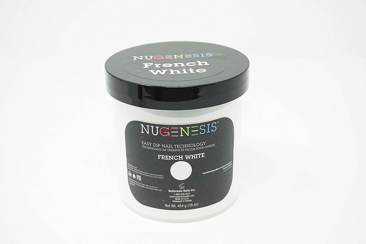 NUGENESIS | DIPPING POWDER - FRENCH WHITE (16oz)