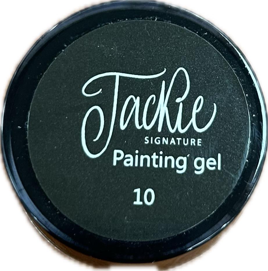 JACKIE SIGNATURE SOAK-OFF PAINTING GEL - 10 Black