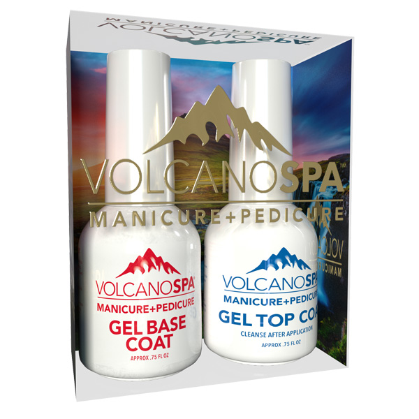 VOLCANOSPA | GEL BASE & TOP COAT | DUO PACK
