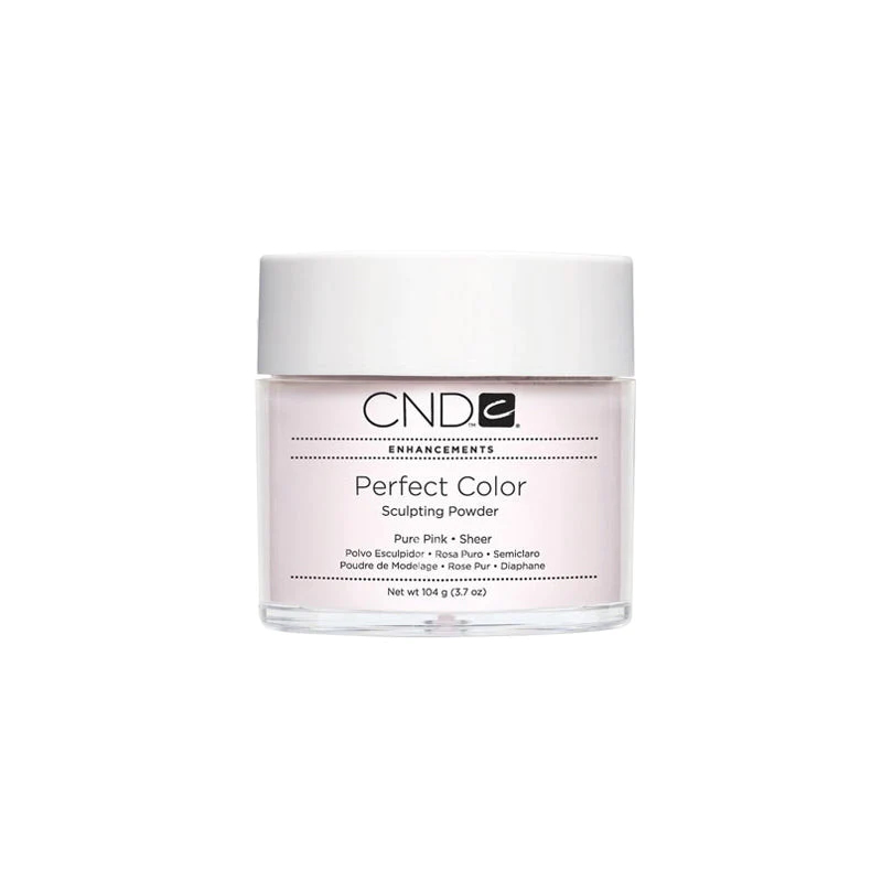 CND | PERFECT COLOR SCULPTING POWDER - PURE PINK SHEER (3.7 OZ)