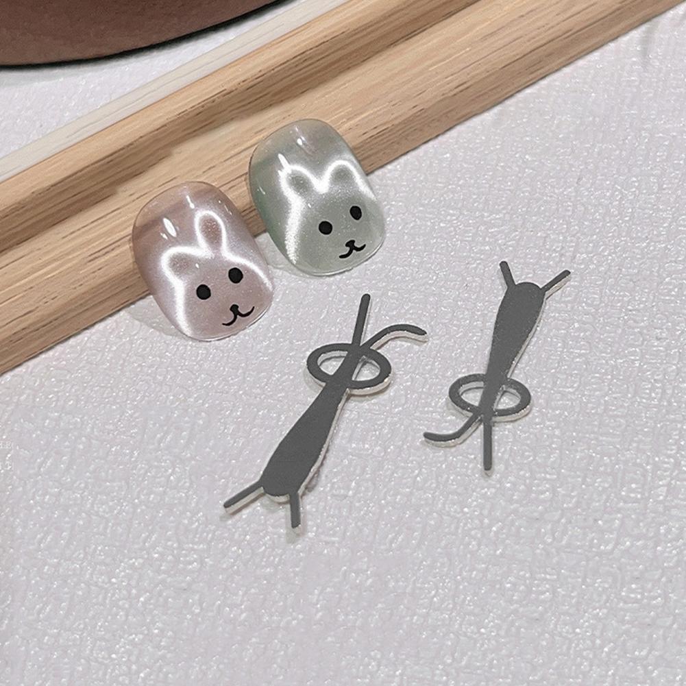 MAGNET | Fold Ear Mix Animal Pattern Y-shape Tools ( SET OF 4PCS )