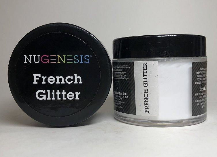 NUGENESIS | DIPPING POWDER - FRENCH GLITTER (2oz)