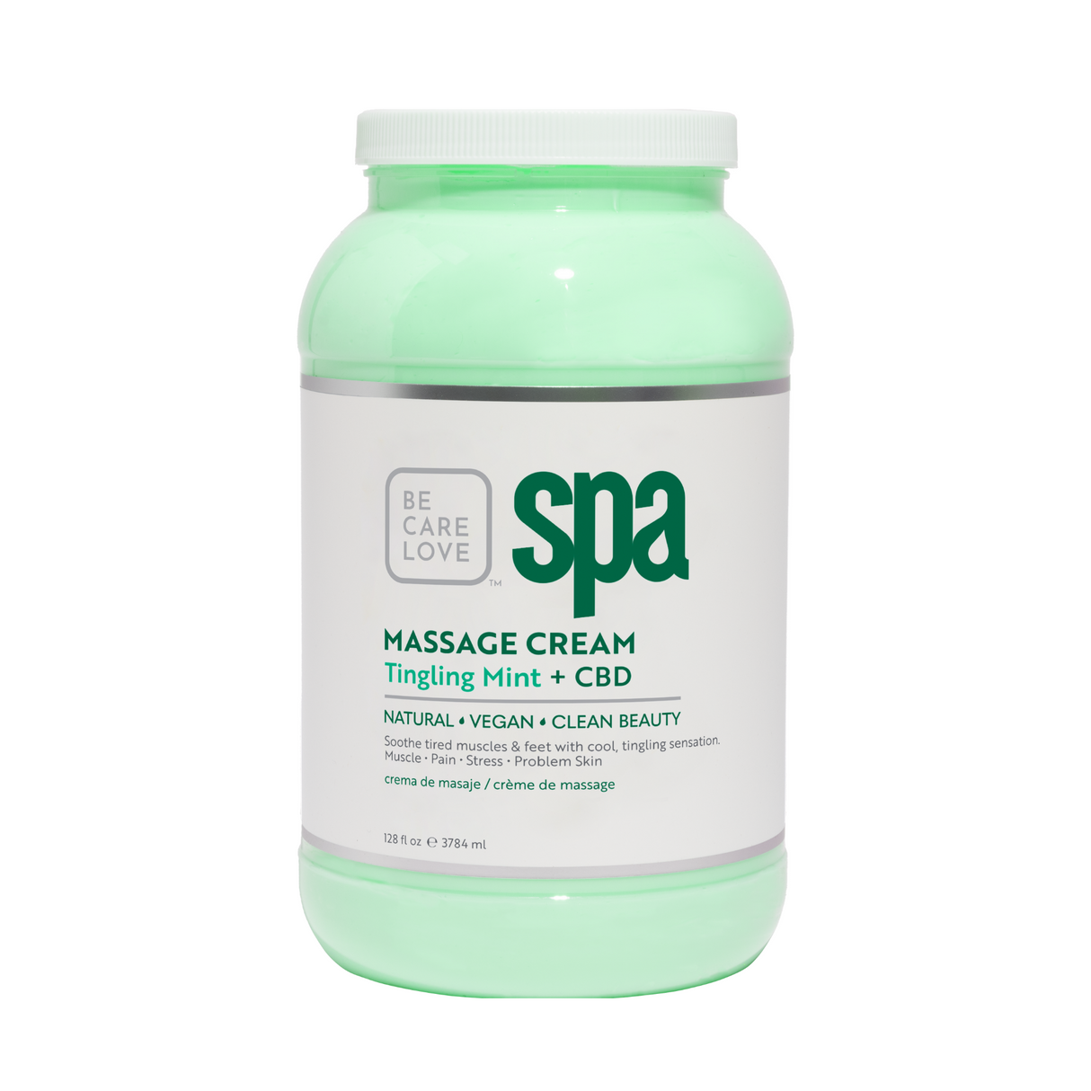 BCL SPA Tingling Mint + CBD Massage Cream