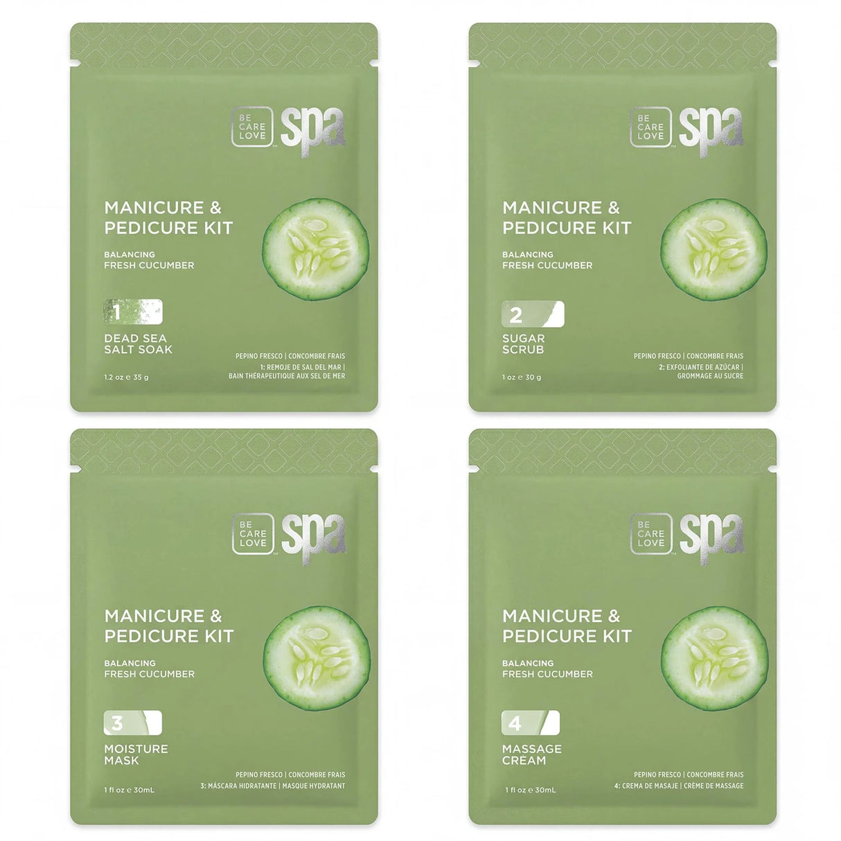 BCL SPA | 4 STEP PEDICURE | BALANCING FRESH CUCUMBER