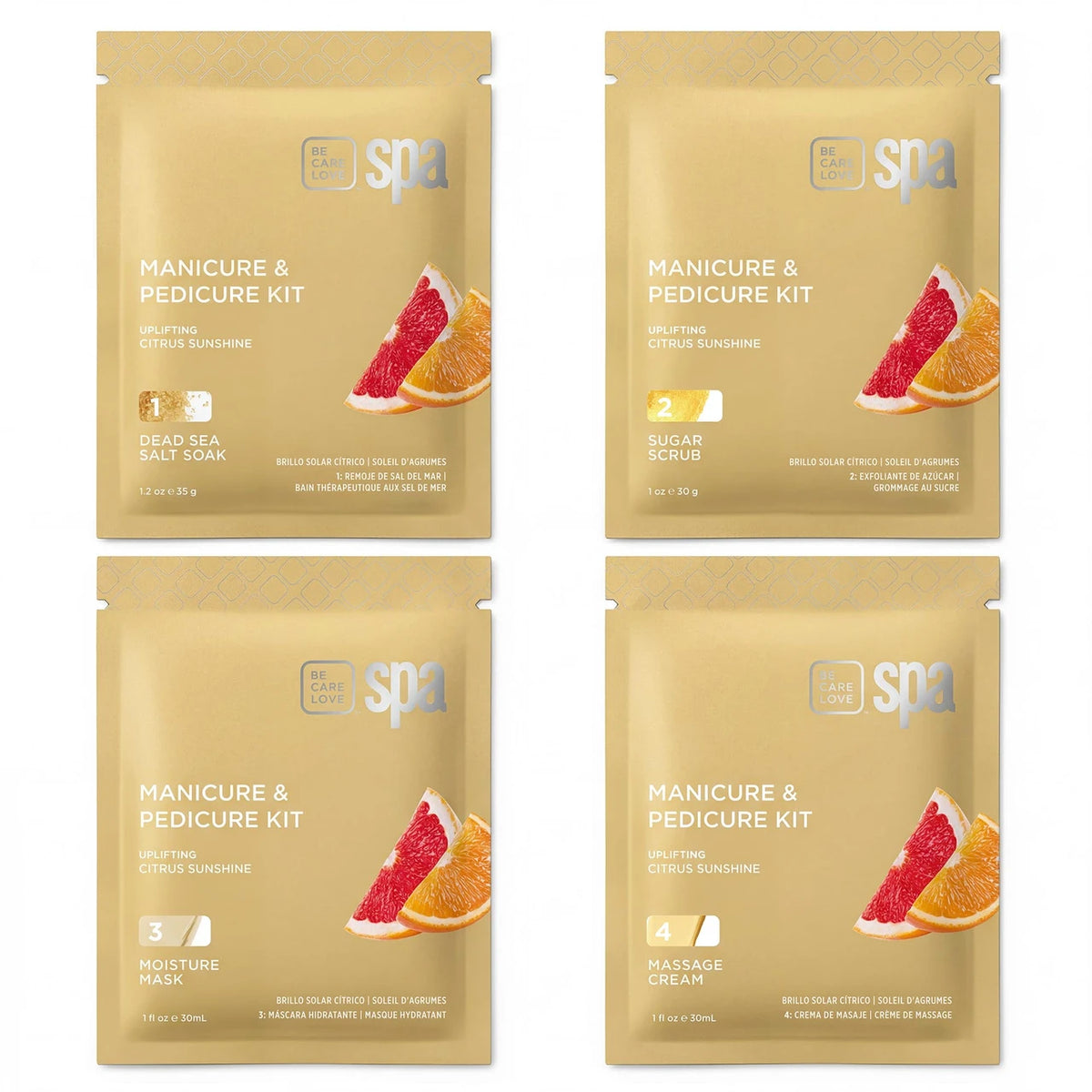 BCL SPA | 4 STEP PEDICURE | UPLIFTING CITRUS SUNSHINE