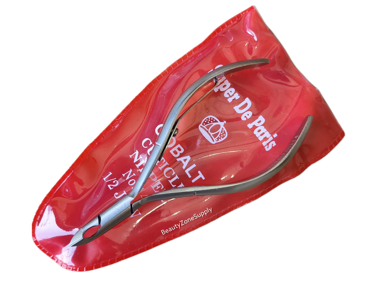 SUPER DE PARIS | COBALT CUTICLE NIPPER (ROUND HEAD)