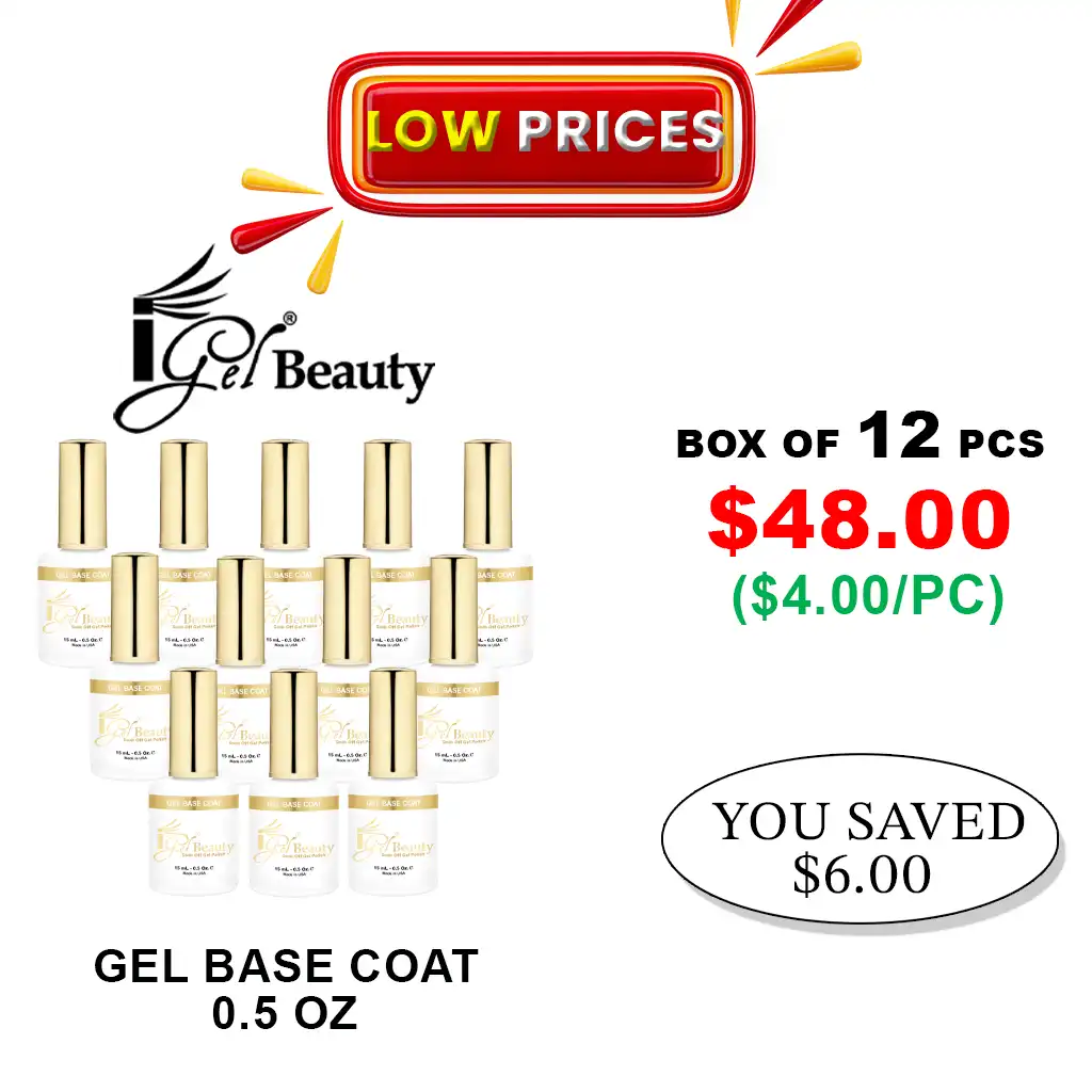 IGEL BEAUTY |  SOAK OFF GEL BASE COAT