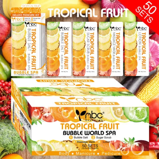 NBC 4 Step BUBBLE SPA - TROPICAL FRUIT