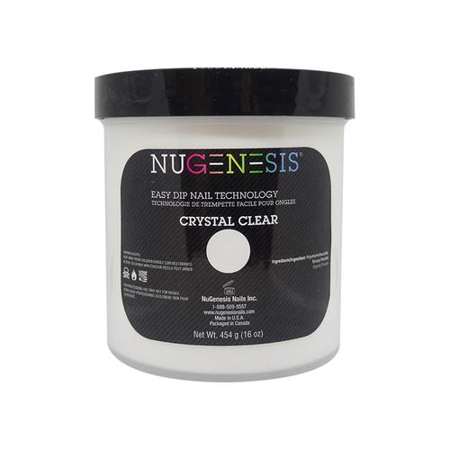 NUGENESIS | DIPPING POWDER - CRYSTAL CLEAR (16oz)