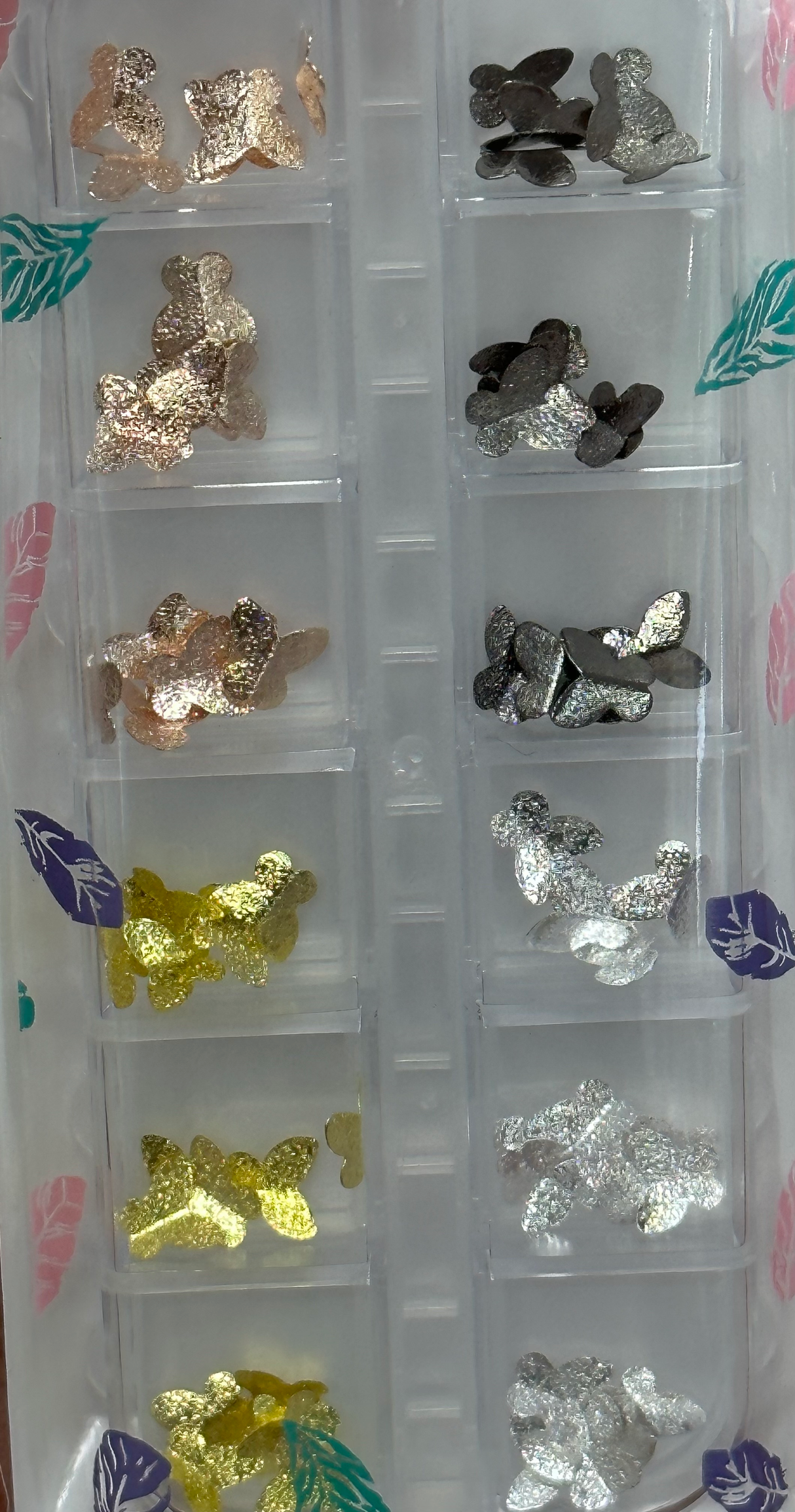 BUTTERFLY MIX - 4 COLORS