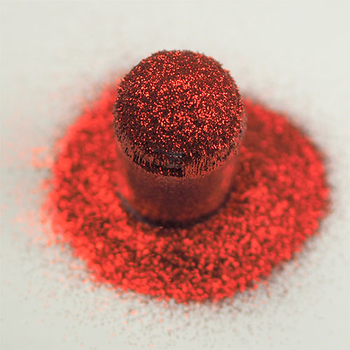 LECENTE - BRIGHT RED ULTRA FINE GLITTER