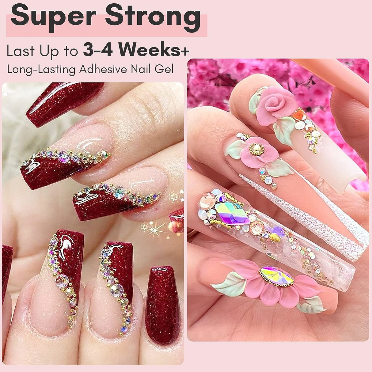 JACKIE SIGNATURE - RHINESTONE Gel Glue - 30g
